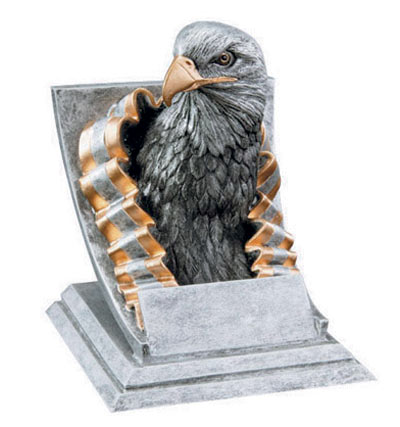 Resin Eagle Mascot Trophies